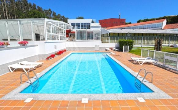 Pension Compostela Inn Cacheiras エクステリア 写真